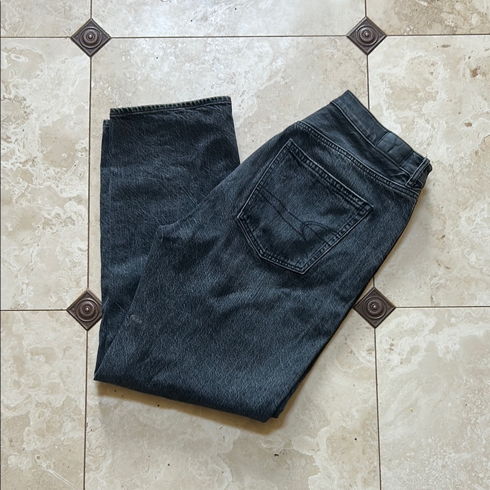 American Eagle Black Straight Jeans